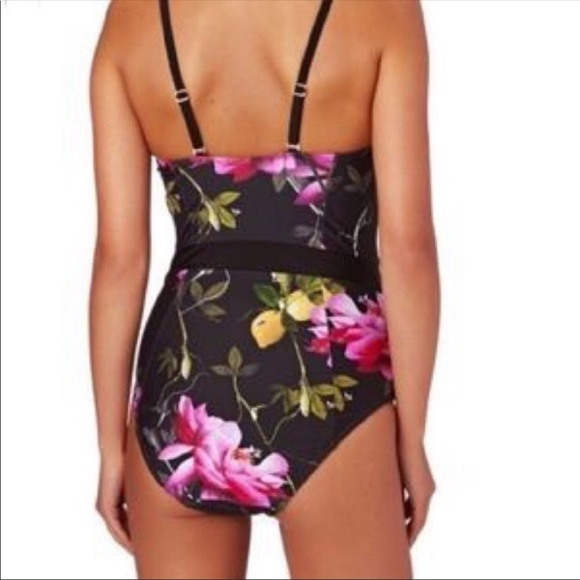 NWT TED BAKER Citrus Bloom One-Piece Swimsuit swim - Picture 6 of 16